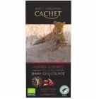 Шоколад чорний Cachet Bio Organic Almonds & Cherries (57% cacao) 21366 - 90 g