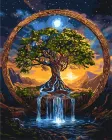 Картина за номерами 40×50 см Kontur. Дерево життя DS0676
