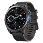 Смарт-годинник Zeblaze Vibe 8 Black - броньований корпус (316L сталь), з ліхтариком і сапфіровим склом, до 30 днів роботи (6946639813915)