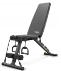 Тренувальна регульована складана лава Trex Sport TX-110B для жиму та преса з еспандерами, вага 230 кг