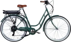 Електровелосипед Dorozhnik ERETRO VBR FR ST 19" 28" 36В 13А*год 500Вт 2026 Зелено-сірий (ELB-D-28-111)