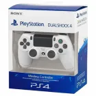 Бездротовий геймпад для консолі PS4 сумісний з PC Sony Dualshock 4 Version 2 Glacier White білий джойстик
