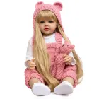 Реалістична Кукла Реборн 55 см повністю вінілова Doll Reborn Baby К0100302