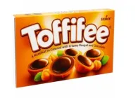 Цукерки Toffifee Whole Hazelnut in Nougat Cream Filled Caramel 125г.