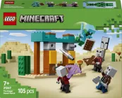 Конструктор LEGO Minecraft Пустельний патруль розбійника 105 елементів (21267)