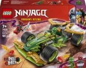 Конструктор LEGO Ninjago Автомобіль для перегонів Ллойда з інерційним двигуном 181 елемент (71828)