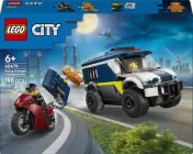 Конструктор LEGO CITY Поліцейський фургон для перевезення в'язнів 198 елементів (60479)