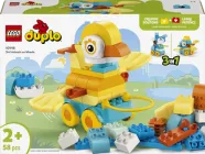 Конструктор LEGO Duplo Тварини на колесах 3в1 58 елементів (10448)