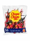 Льодяник на паличці Chupa Chups кола-полуниця 58 шт*9,3г (55833)