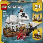 Конструктор LEGO Creator Культовий піратський корабель 1074 деталі (31387)