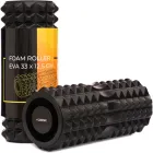 Масажний ролик Cornix EVA 33 x 12.5 см (валик, ролер) Black (XR-0341)