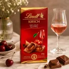 Шоколад Lindt Kirsch з вишневим лікером 100 гр.