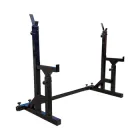 Стійки під штангу з страховкою 50х50 мм (Т-подібна) А120 Чорні Hardcore GYM