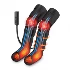 Компресійні чоботи для ніг для пресотерапії та лімфодренажу iHunt SPA RecoveryBoots Pro Black