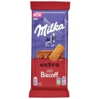 Milka Extra Biscoff — молочний шоколад з печивом Lotus Biscoff 190 г