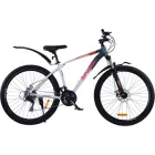 Велосипед SPARK LOFT (колеса - 27,5", алюмінієва рама - 17") світло-сірий із графітовим