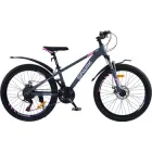 Велосипед SPARK SKY (колеса - 24", алюмінієва рама - 12") графітовий