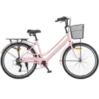 Велосипед SPARK CITY BELLE (колеса - 26", алюмінієва рама - 17") персиковий