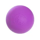 Масажний м'ячик EasyFit каучук 6,5 см фіолетовий