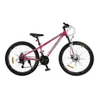 Велосипед гірський 26" Corso Phantom AM DD рама 13" на зріст 130-155 см рожевий (PH-26932)