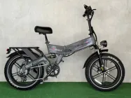 Складний електрофетбайк Cruzzer X8 750W — електровелосипед з товстими колесами та широкими шинами, потужний, до 150 кг