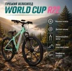 Гірський велосипед World Cup R22 з магнієвими колесами, дисковими гальмами та амортизаційною вилкою