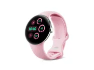 Смарт-годинник Google Pixel Watch 3 41 mm Wi-Fi Polished Silver Aluminum Case/Rose Quartz Active Band