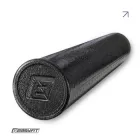Масажний ролик EasyFit EPP Roller 60 см чорний (легкий ролер-валик ля МФР та йоги, масажер для спини, ніг, рук, шиї) SC-EPPR60-Bk