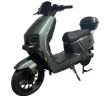 Електричний скутер Corso Grande GR-746079 (1) + 1 ЯЩИК АКУМ, двигун 2000W, акумулятор графеновий 72V/35Ah, колеса 12``, кофер, в коробці - Зелений