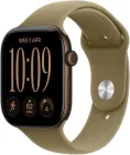 Смарт-годинник Apple Watch Series 12 GPS 46mm Dark Bronze Aluminium Case with Olive Sport Band - M/L (MJEU4RK/A)
