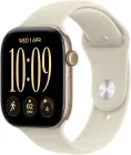 Смарт-годинник Apple Watch Series 12 GPS 42mm Light Gold Aluminium Case with Sand Sport Band - S/M (MJED4RK/A)