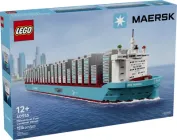 Конструктор LEGO Контейнеровоз Maersk із двопаливним двигуном 1516 деталей (40955)