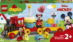 Конструктор LEGO DUPLO Святковий потяг Міккі та Мінні 22 деталі (10941)