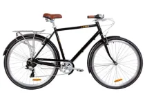 Велосипед 28" Dorozhnik AMBER 14G планет. рама-22" Al чорно-жовтий OPS-D-28-119